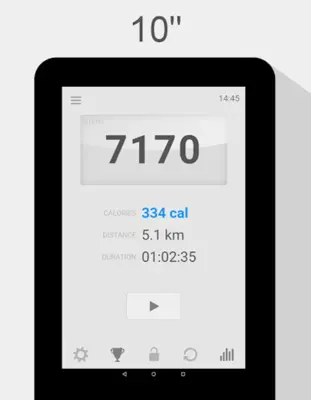 Step Counter - Calorie Counter android App screenshot 0