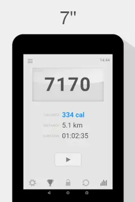 Step Counter - Calorie Counter android App screenshot 1